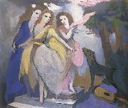 Three dancer Marie Laurencin